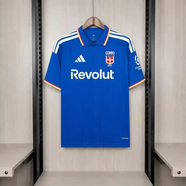 Como 1907 26/27 Home Soccer Jersey - Fan Version