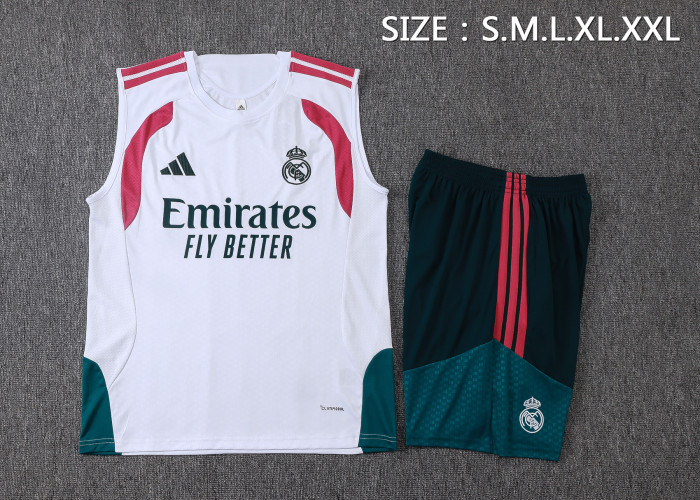 26-27 Real Madrid Sleeveless vest Training Suit