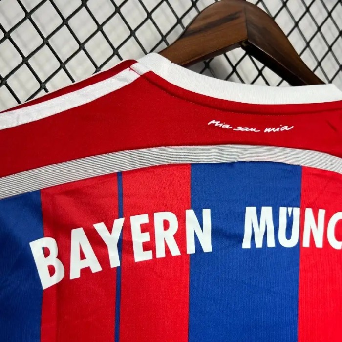 Bayern Munich 2014-15 Home Retro Soccer Jersey - Fan Version