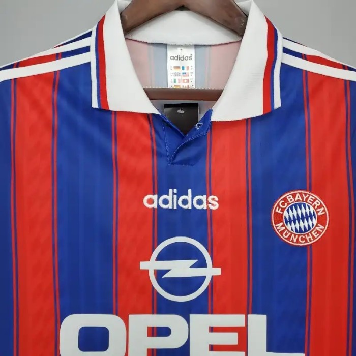 Bayern Munich 1995-97 Home Retro Soccer Jersey - Fan Version