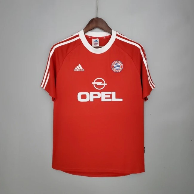 Bayern Munich 2001-02 Home Retro Soccer Jersey - Fan Version