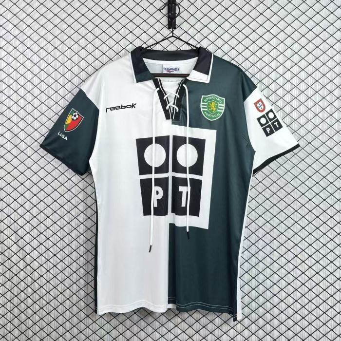 Sporting Lisbon 2001-03 Third Retro Soccer Jersey - Fan Version