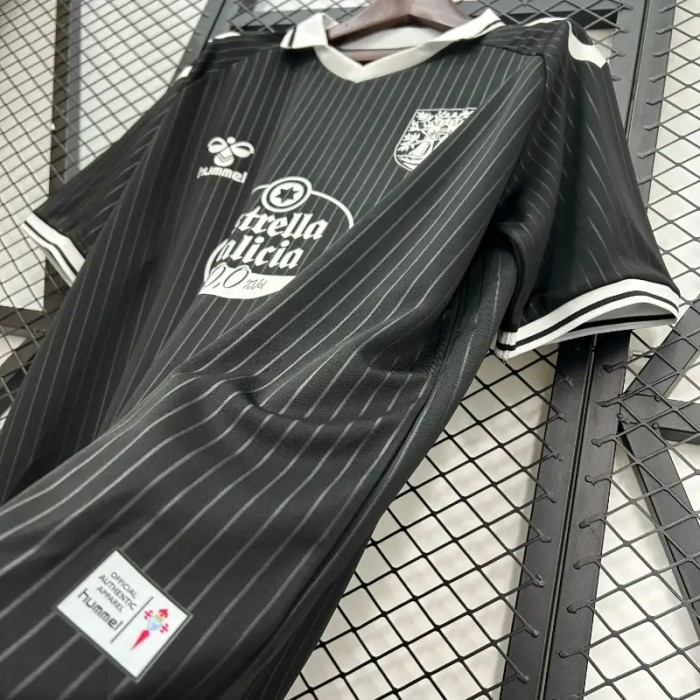 Celta de Vigo 25/26 100th Anniversary Black Soccer Jersey - Fan Version