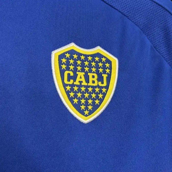 Boca Juniors 2000-01 Home Retro Soccer Jersey- Fan Version