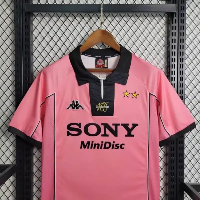 Juventus 1997-98 Away Retro Soccer Jersey - Fan Version