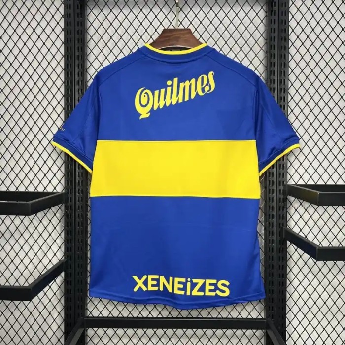 Boca Juniors 2000-01 Home Retro Soccer Jersey- Fan Version