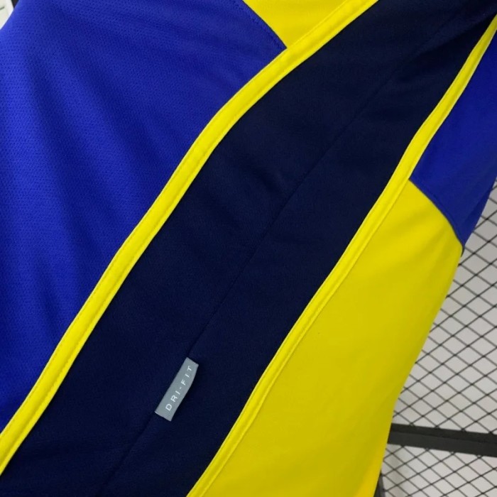 Boca Juniors 2002-03 Home Retro Soccer Jersey- Fan Version