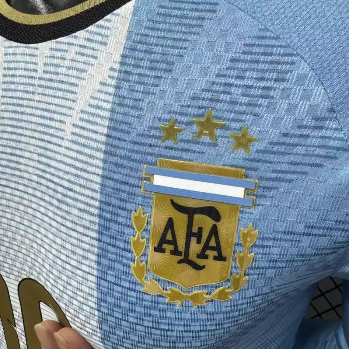 Long Sleeves Argentina 2026 Argentina x Messi Home Jersey - Player Version
