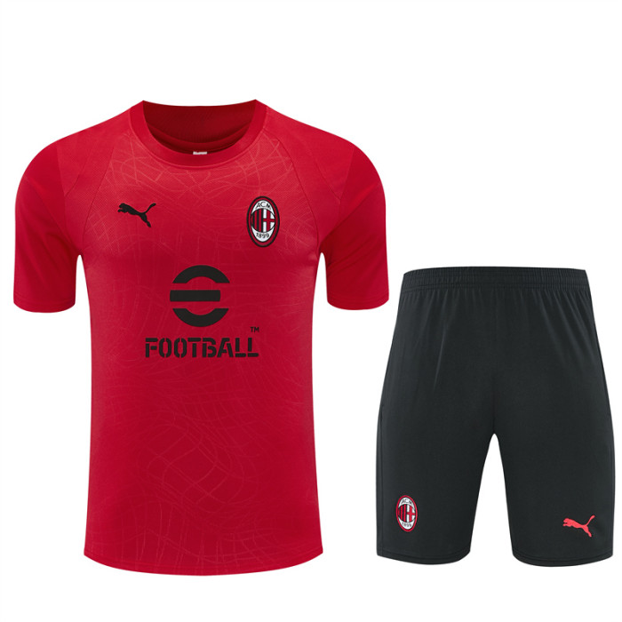 26-27 AC Milan Short Sleeve Training Suit