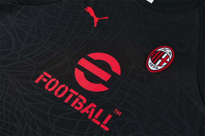 26-27 AC Milan Short Sleeve Training Suit