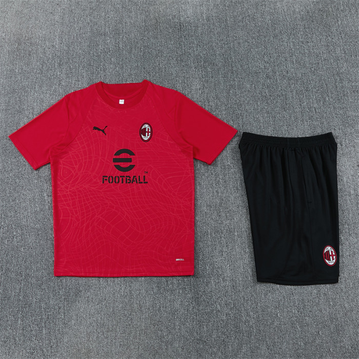 26-27 AC Milan Short Sleeve Training Suit