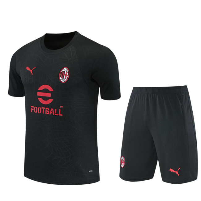 26-27 AC Milan Short Sleeve Training Suit