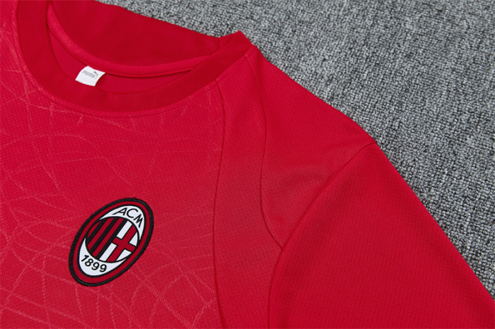 26-27 AC Milan Short Sleeve Training Suit