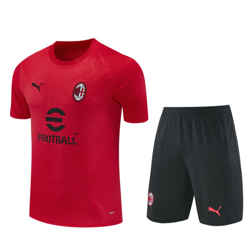 26-27 AC Milan Short Sleeve Training Suit