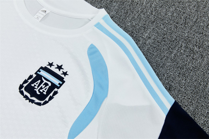 2026 Argentina Short Sleeve Training Suit