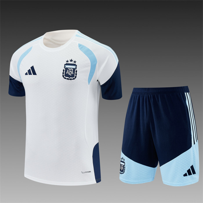 2026 Argentina Short Sleeve Training Suit