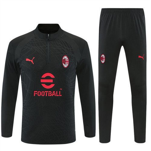 26-27 AC Milan Half-zip Training Suit