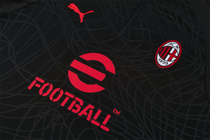 26-27 AC Milan Half-zip Training Suit