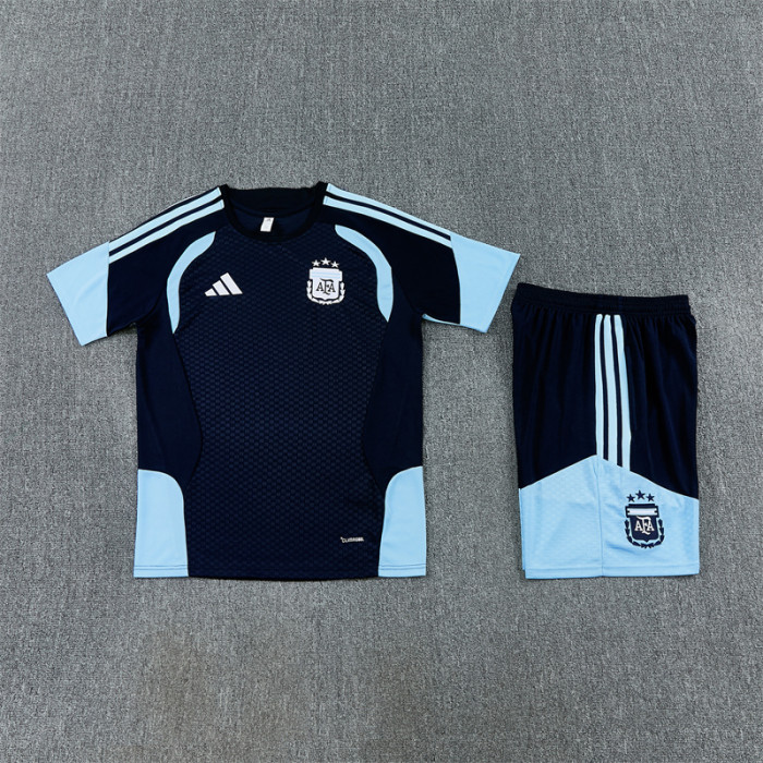 2026 Argentina Short Sleeve Training Suit
