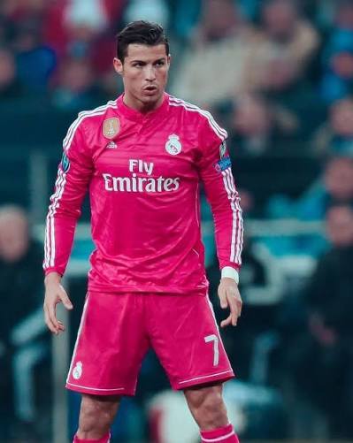 Long Sleeve Real Madrid 2014-15 Retro Away Soccer Jersey - Fan Version