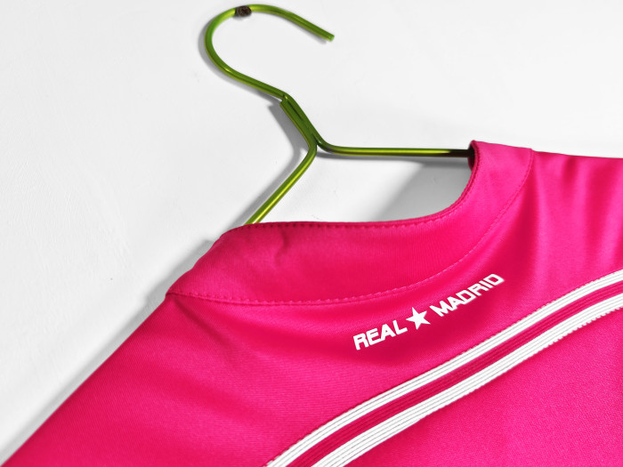 Long Sleeve Real Madrid 2014-15 Retro Away Soccer Jersey - Fan Version