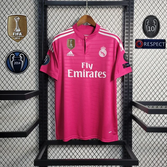 Real Madrid 2014-15 Retro Away Soccer Jersey - Fan Version