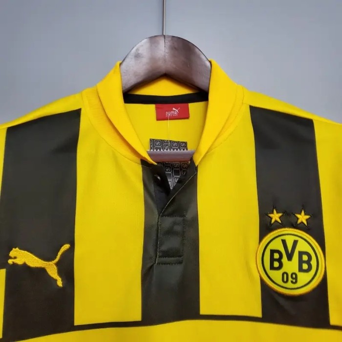 Dortmund 2012-13 Retro Home Soccer Jersey - Fan Version