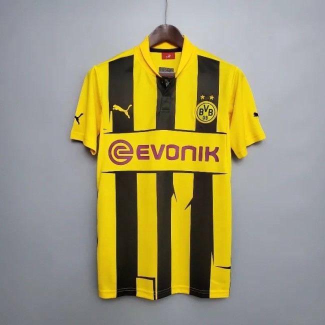 Dortmund 2012-13 Retro Home Soccer Jersey - Fan Version