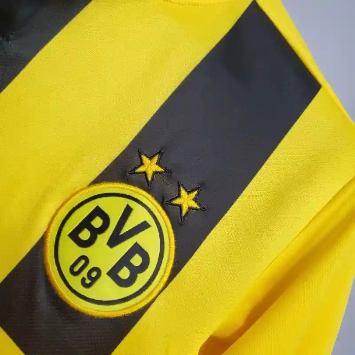 Dortmund 2012-13 Retro Home Soccer Jersey - Fan Version