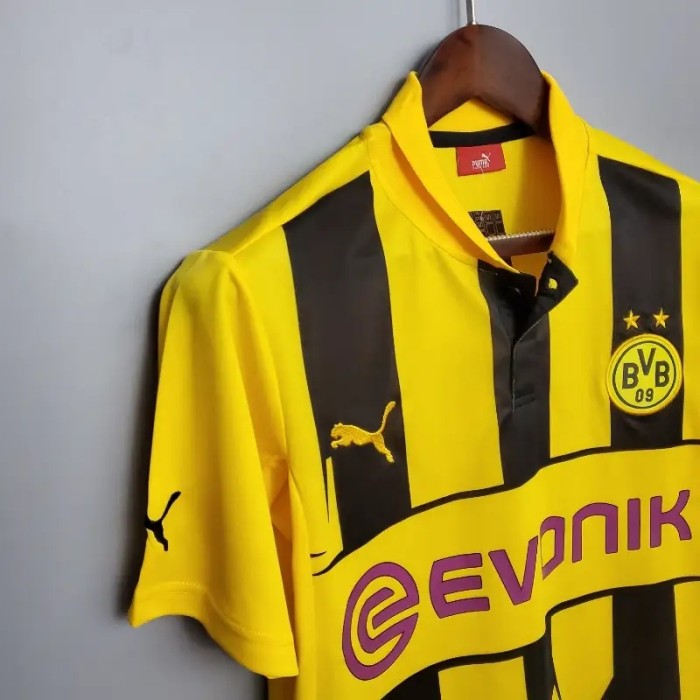 Dortmund 2012-13 Retro Home Soccer Jersey - Fan Version