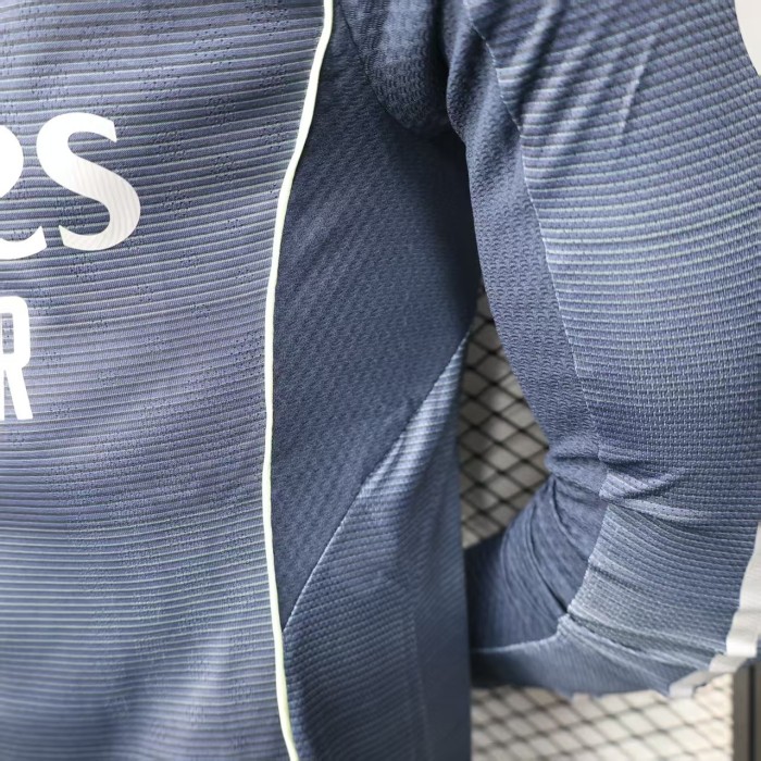 Long Sleeves Real Madrid 25/26  Away Jersey - Player Version