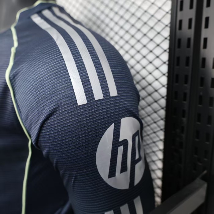 Long Sleeves Real Madrid 25/26  Away Jersey - Player Version