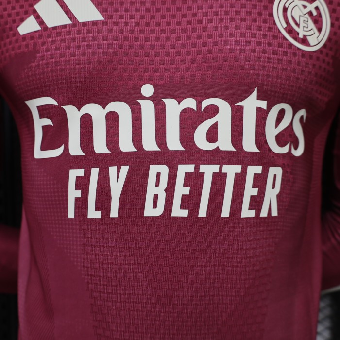 Long Sleeves Real Madrid 26/27 Third Jersey - Player Version