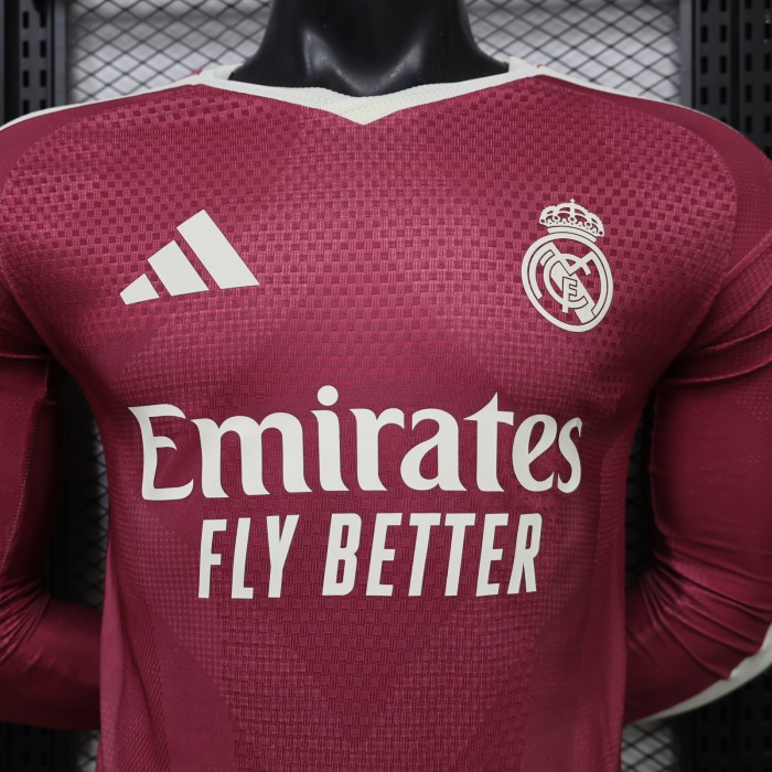 Long Sleeves Real Madrid 26/27 Third Jersey - Player Version