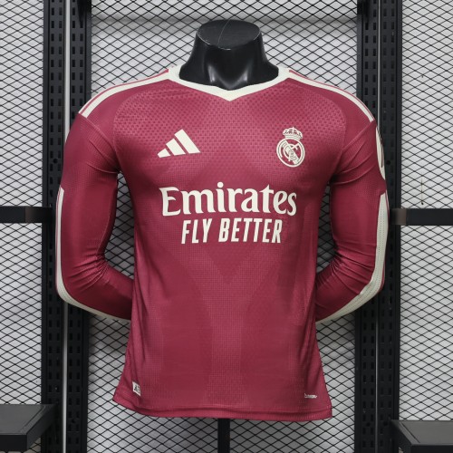 Long Sleeves Real Madrid 26/27 Third Jersey - Player Version