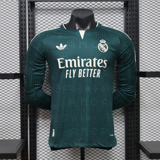 Long Sleeves Real Madrid 26/27 Away Jersey - Player Version