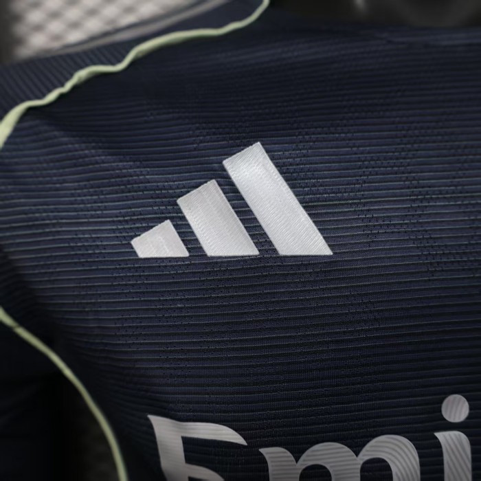 Long Sleeves Real Madrid 25/26  Away Jersey - Player Version