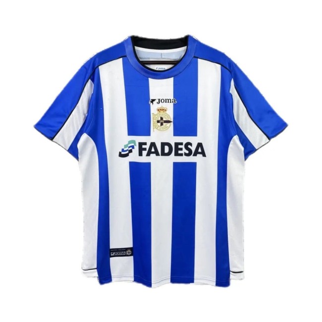 Deportivo de La Coruña 2002-03 Retro Home Soccer Jersey - Fan Version