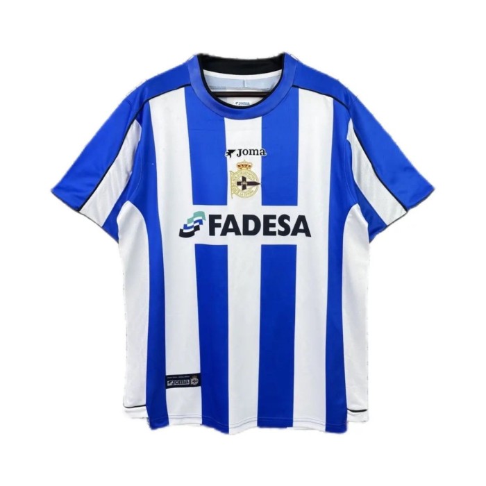 Deportivo de La Coruña 2002-03 Retro Home Soccer Jersey - Fan Version