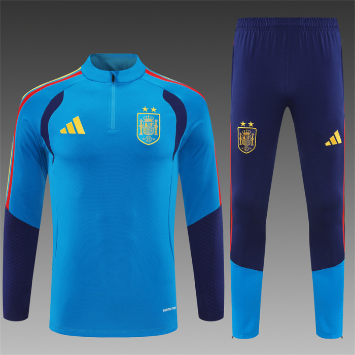 2026 Spain Half-zip Training Suit