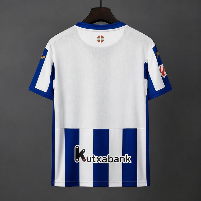 Real Sociedad 26/27 Home Soccer Jersey - Fan Version