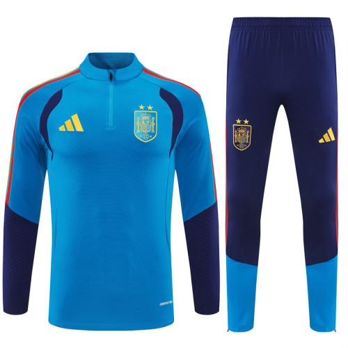 2026 Spain Half-zip Training Suit