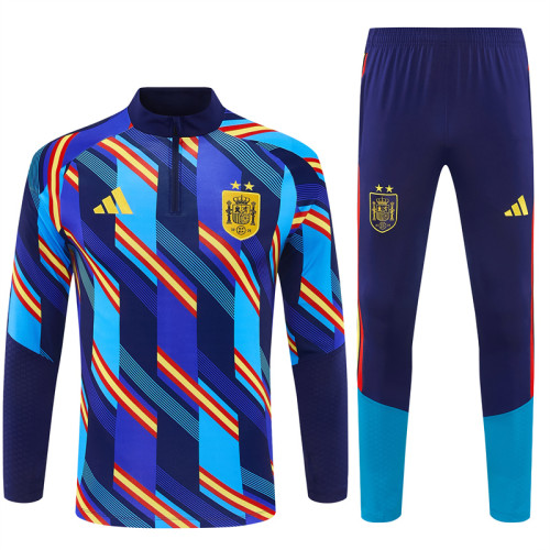 2026 Spain Half-zip Training Suit