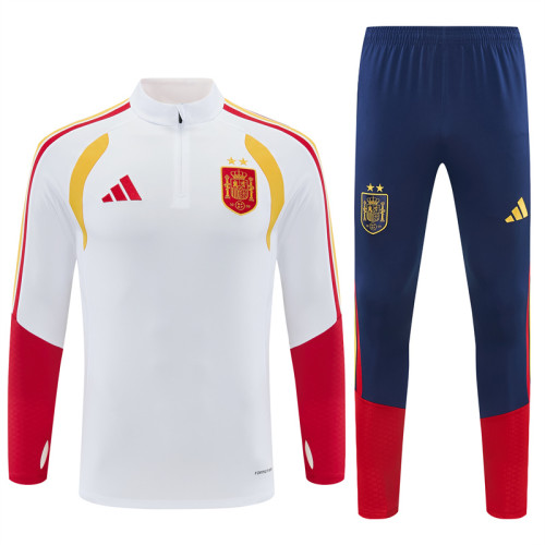 2026 Spain Half-zip Training Suit