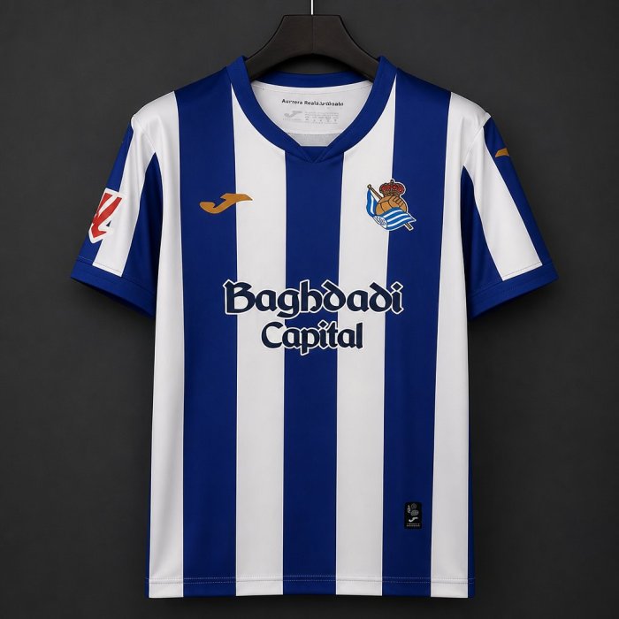 Real Sociedad 26/27 Home Soccer Jersey - Fan Version