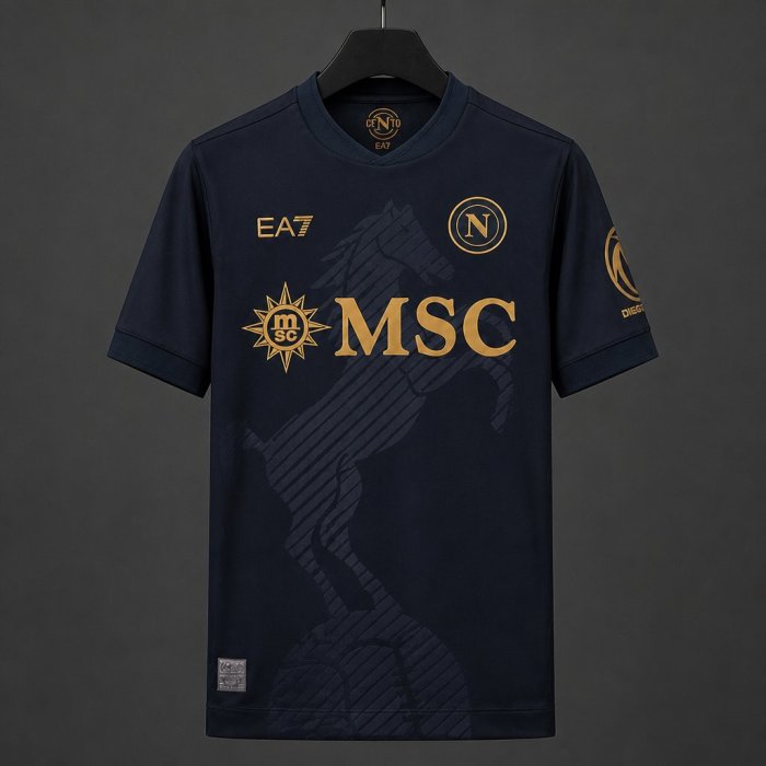 Napoli 26/27 Champions League Third Soccer Jersey - Fan Version