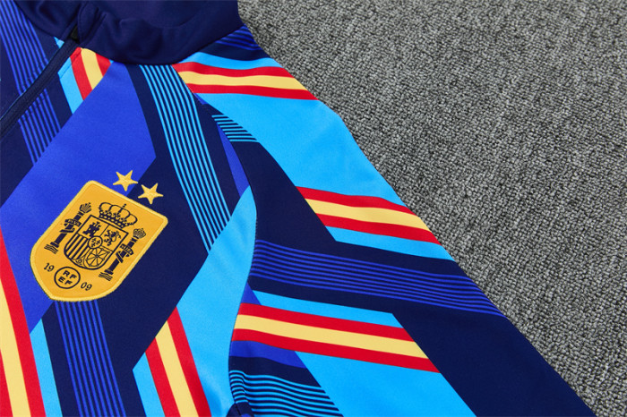 2026 Spain Half-zip Training Suit