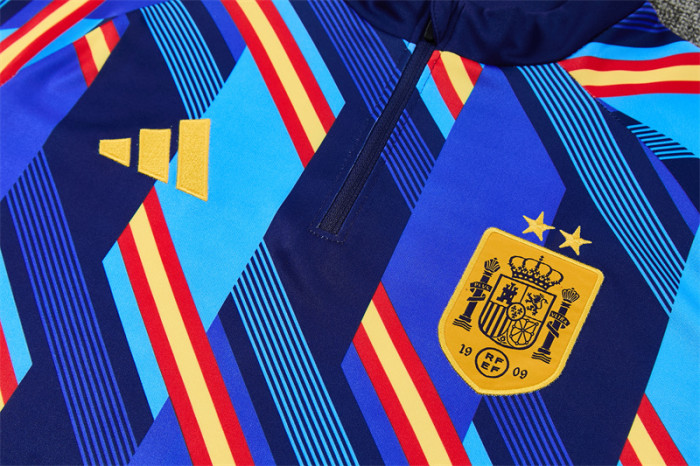 2026 Spain Half-zip Training Suit