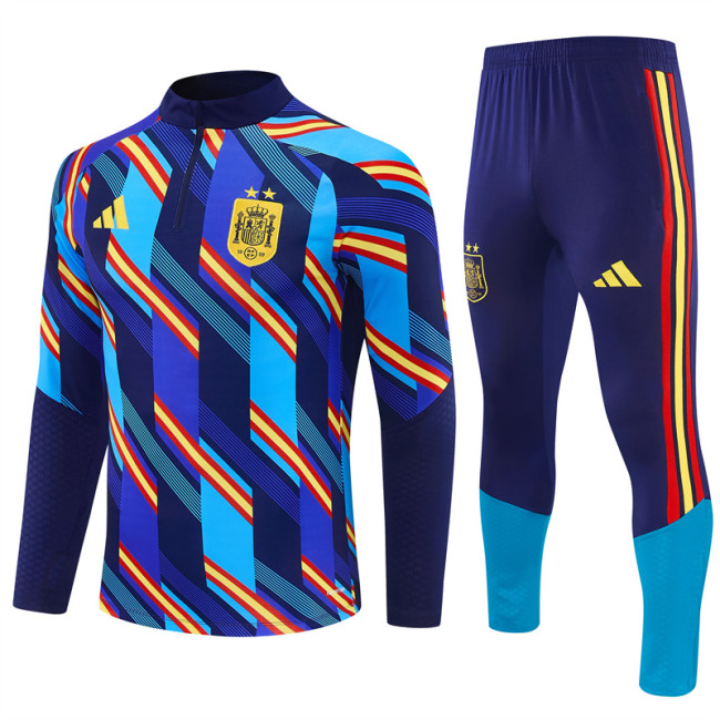 2026 Spain Half-zip Training Suit