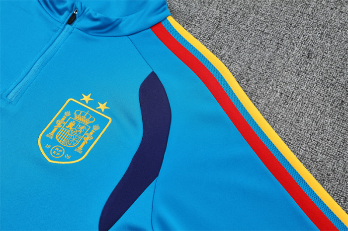 2026 Spain Half-zip Training Suit